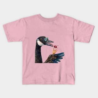 Ice Cream Canada Goose Kids T-Shirt